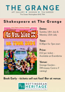 As You Like It - Shakespeare at The Grange